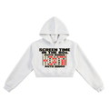 The 80’s Screentime Crop Hoodie Sweatshirt