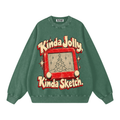 KINDA SKETCH OVERSIZED SWEATSHIRT