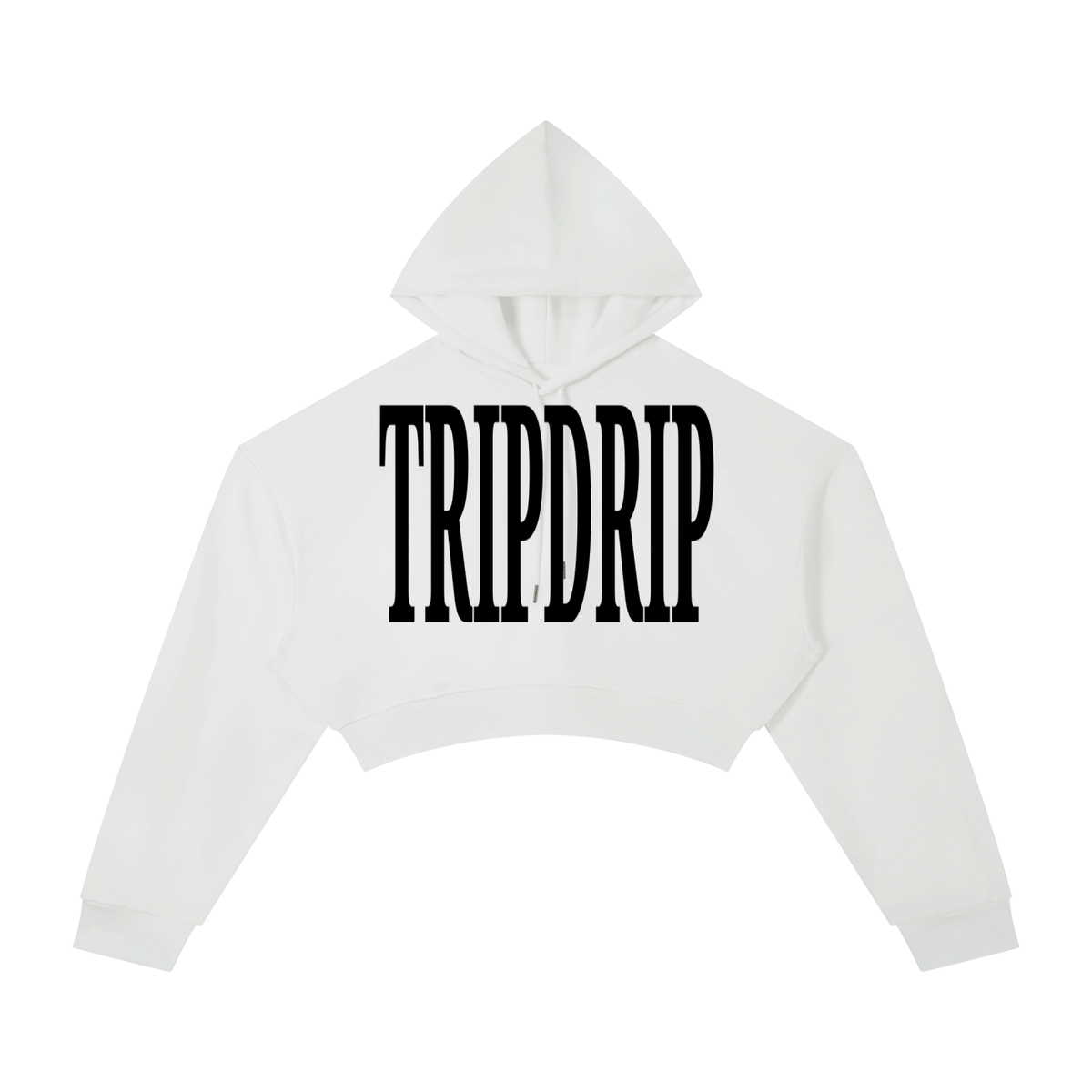 LET'S GET AWAY CROPPED HOODIE