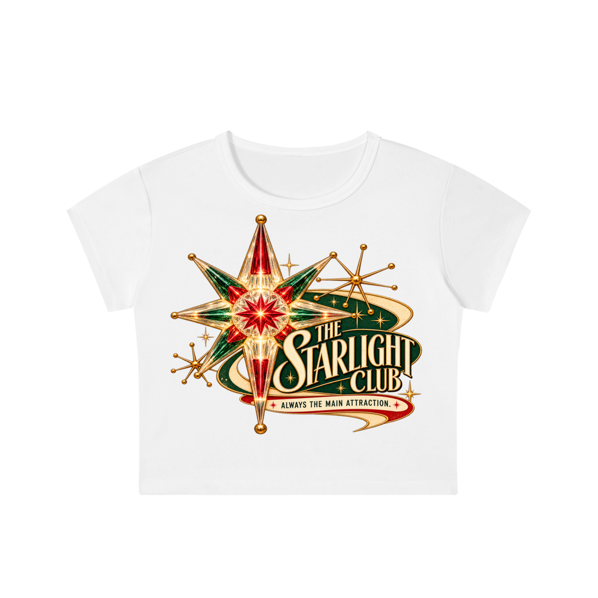 THE STARLIGHT CLUB CROP TEE