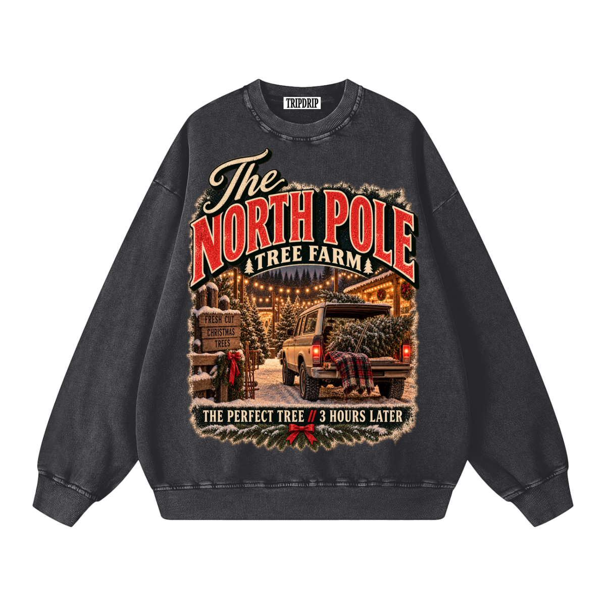 THE PERFECT TREE OVERSIZED SWEATSHIRT