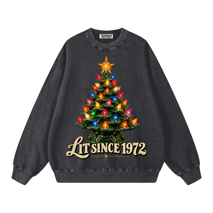 LIT SINCE 1972 OVERSIZED SWEATSHIRT