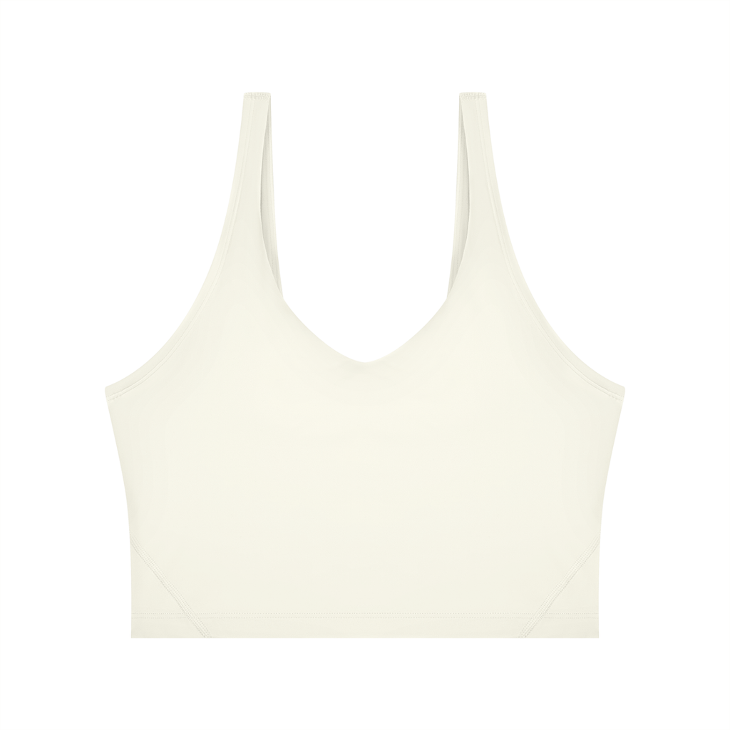 THE CHALET KEY YOGA TANK — LIGHT