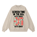 The 80’s Screentime Crop Sweatshirt