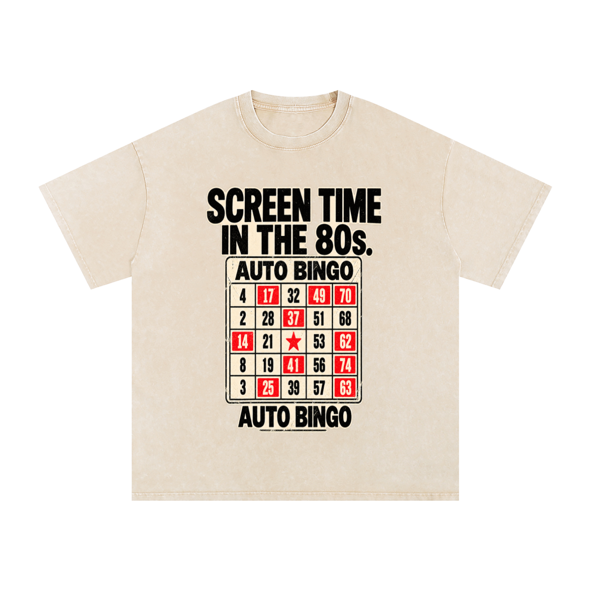 The 80’s Screentime Tee