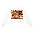 NICE BALLS CROP SWEATSHIRT