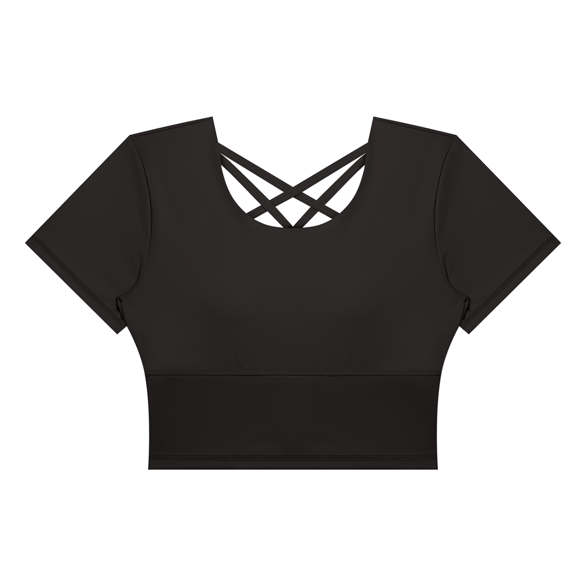THE TAKEOFF CROP YOGA TOP