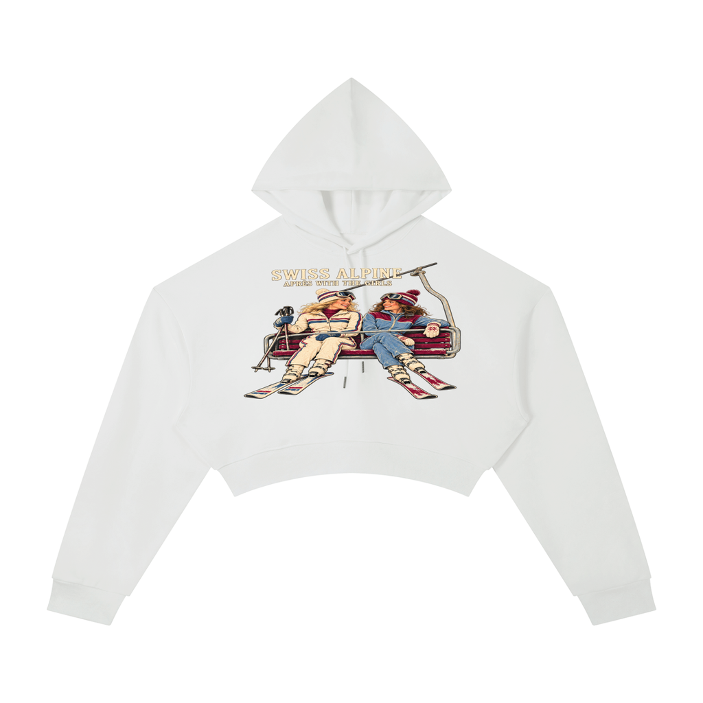 APRÈS WITH THE GIRLS CROP HOODIE