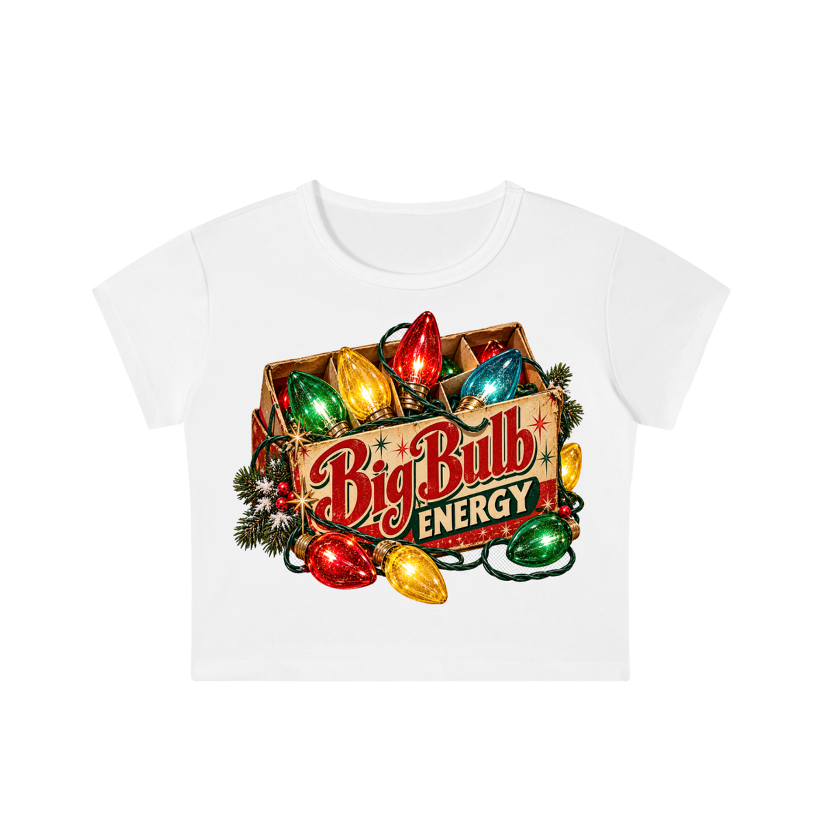 BIG BULB ENERGY CROP TEE