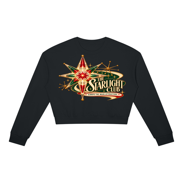 THE STARLIGHT CLUB CROP SWEATSHIRT