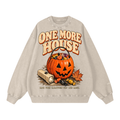 ONE MORE HOUSE STONEWASH OVERSIZED SWEATSHIRT.