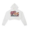 SLOPES ARE OPTIONAL CROP HOODIE