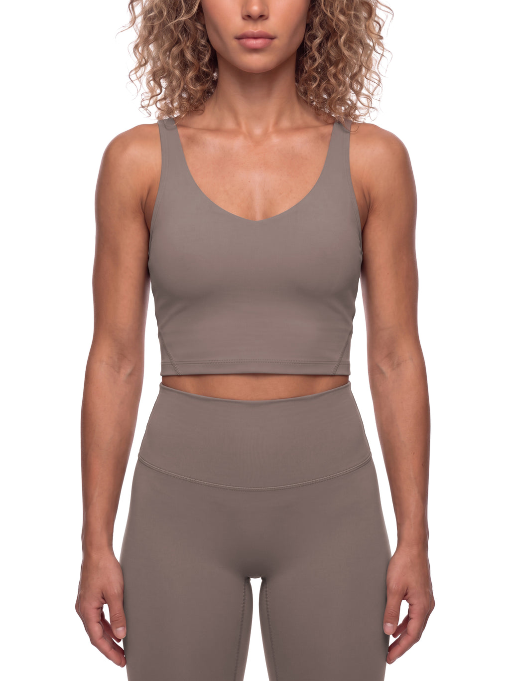 THE CHALET KEY YOGA TANK - DARK