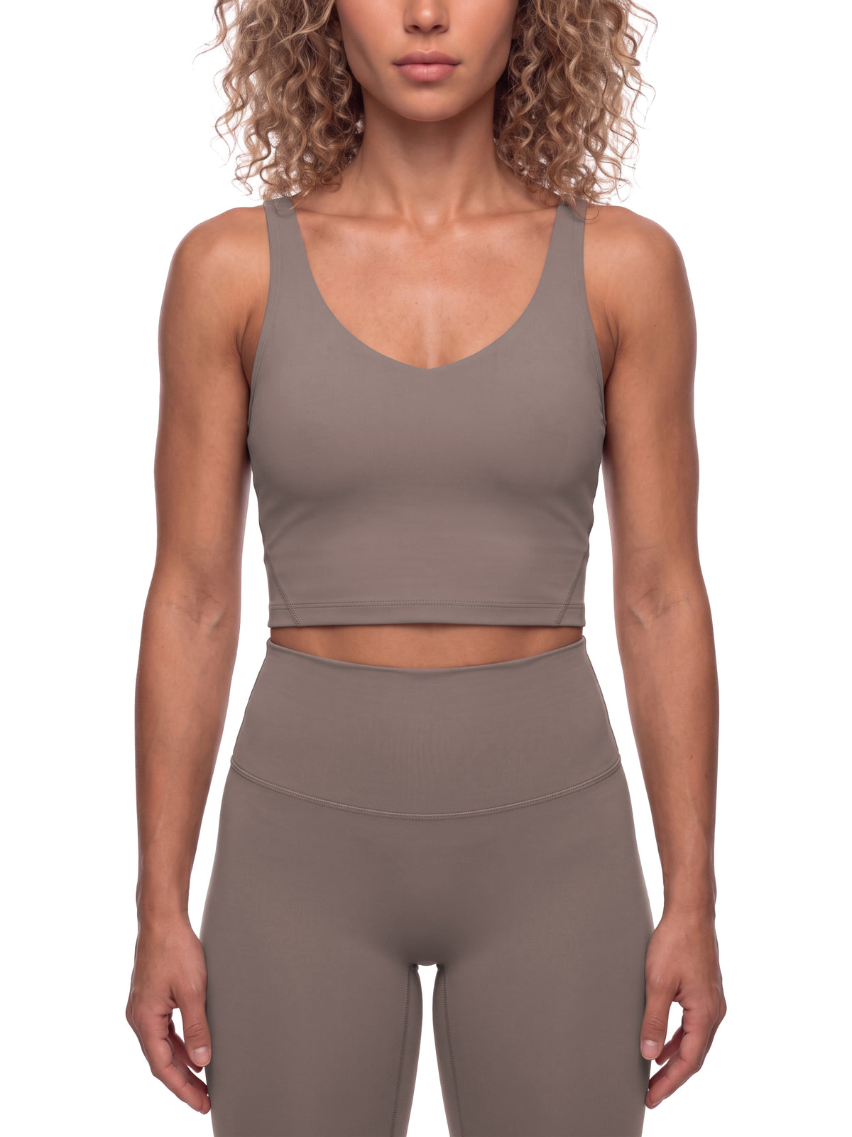THE CHALET KEY YOGA TANK - DARK